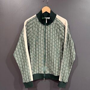 Lacoste Paris Jacquard Monogram Zipped Sweatshirt or Track Jacket